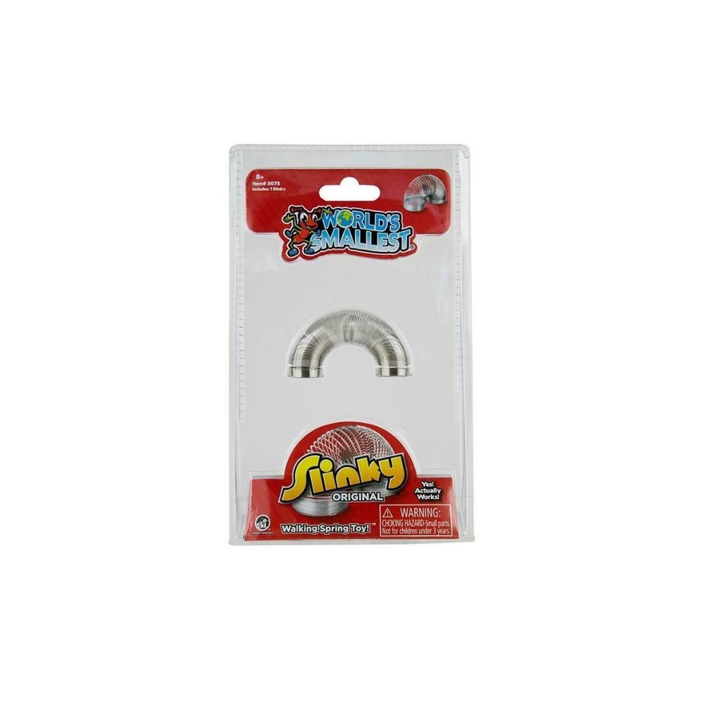 World's Smallest Slinky, Walking Spring Toy, Fidget Toy